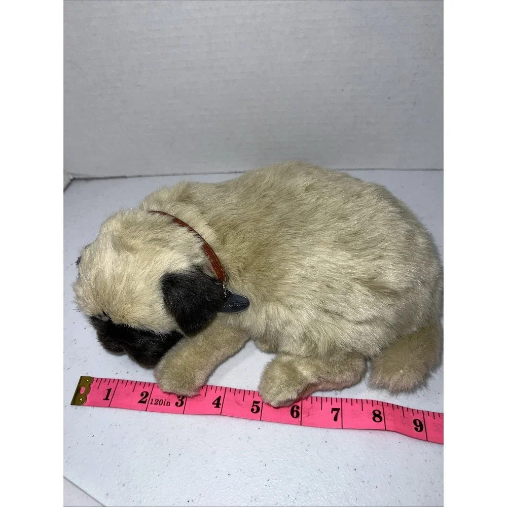 Perfect Petzzz Pug Dog Puppy Soft Breathing Life-like Animal Furry Pet Works!